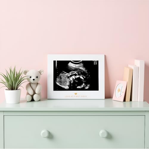 Little Blossoms Sonogram Picture Frame - Love at First Sight, 4x6