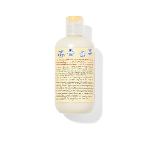 California Baby Calendula Kids Conditioner - Plant-Based Detangler, 8.5 oz