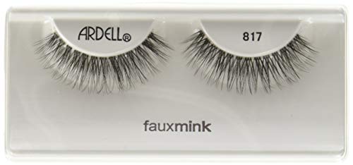 Ardell Faux Mink 817 Black Lashes - Natural Volume & Comfortable Wear