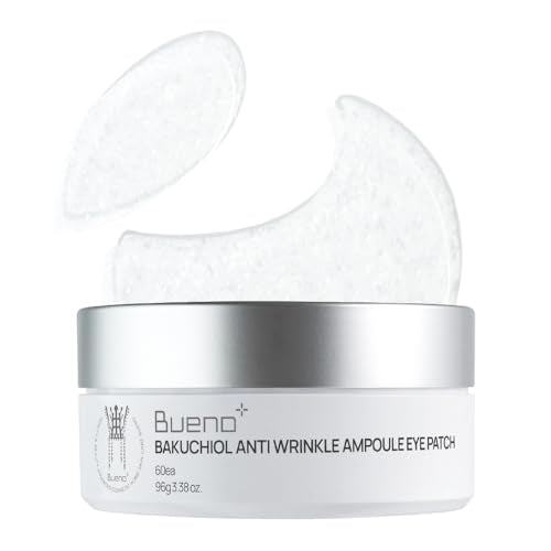 Bueno+ Bakuchiol Anti-Wrinkle Hydrogel Eye Patches - 60 Count