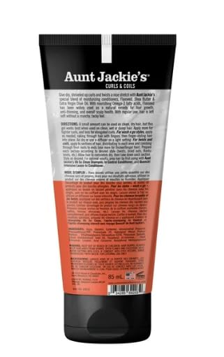 Aunt Jackie's Flaxseed Curling Gel for Natural Hair 3 Oz - Elongating & Frizz Control