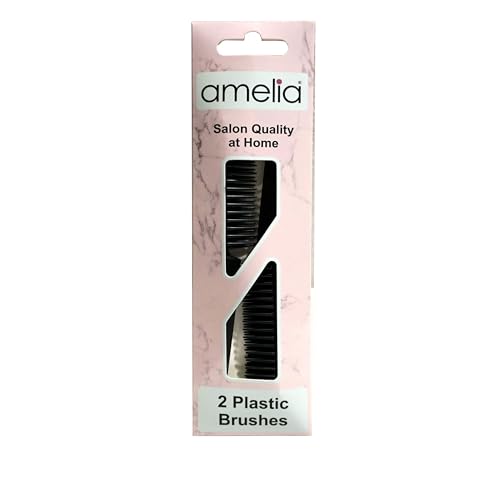 Amelia Beauty Products 3 Row Styler Brush, 7 in | Hair Styling Comb