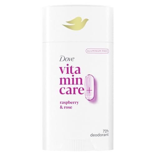 Dove Raspberry & Rose Aluminum-Free Deodorant Stick - 72H Odor Protection
