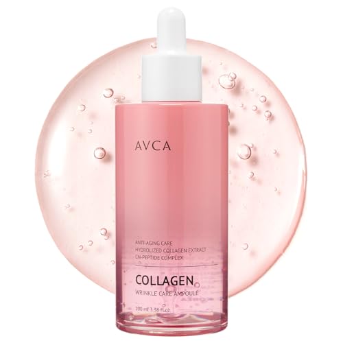 AVCA Collagen & Peptide Face Serum 100ml - Elasticity & Hydration Skincare