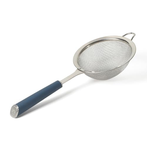 Calphalon Edge Stainless Steel Strainer with Rubber Handle