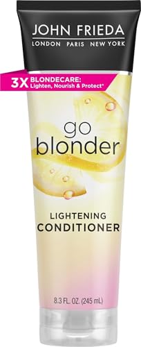 John Frieda Go Blonder Lightening Conditioner Old Packaging - Gradually Brightens Blonde Hair