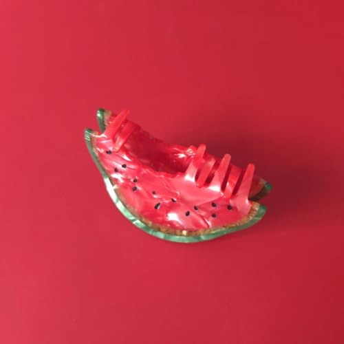Watermelon Hair Claw Clip - Cute Acetate Fruit Hair Accessory