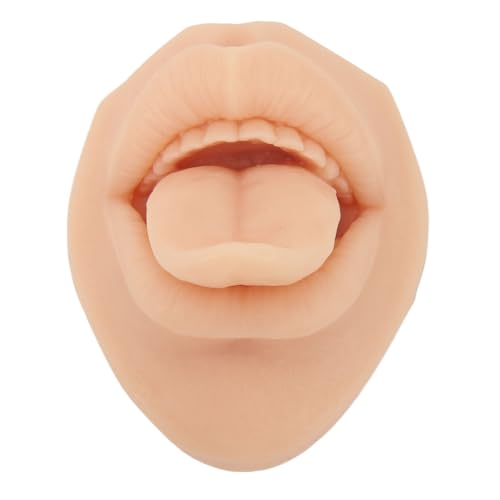 Gernie Silicone Tongue Practice Model for Piercing Training & Medical Display