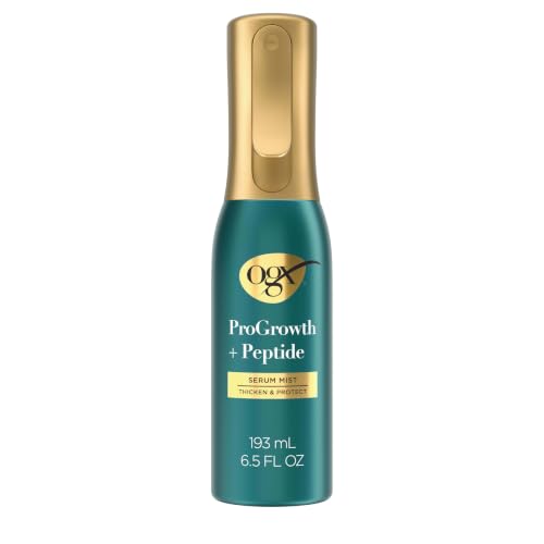 OGX ProGrowth + Peptide Serum Mist MAP, 6.5 fl oz - Thickening & Heat Protectant