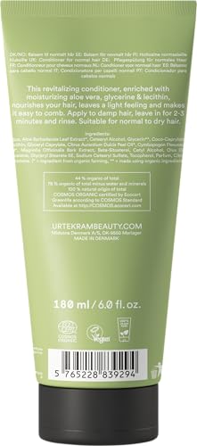 Urtekram Organic Aloe Vera Conditioner 180ml - Vegan & Natural