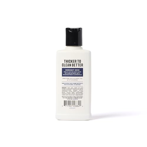 Duke Cannon THICK Body Wash for Men - Midnight Swim Scent, 3 oz