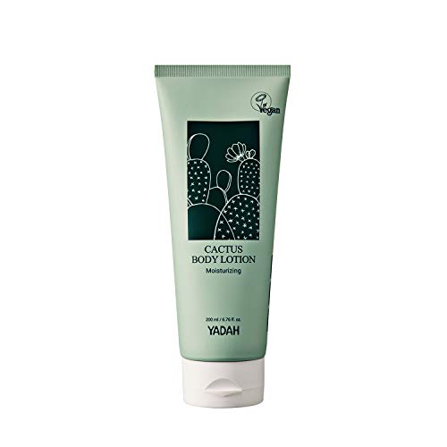 YADAH Cactus Body Lotion, Vegan Moisturizing Emulsion for Dry Skin, 6.76oz