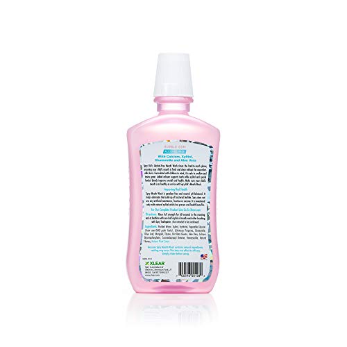 Spry Kids Mouthwash with Xylitol - Bubble Gum Flavor, 16 oz