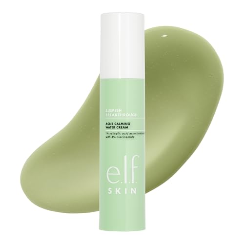 e.l.f. Blemish Breakthrough Calming Water Cream - Acne-Fighting Moisturizer