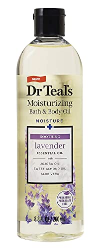 Dr Teal's Bath & Body Oil Gift Set - Lavender & Shea Butter, 2 Pack