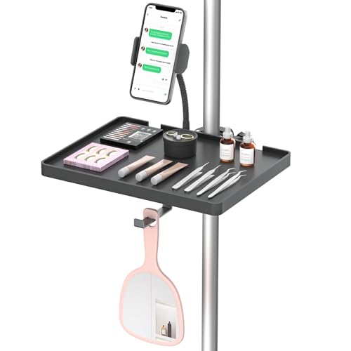 Plastic Adjustable Lash Tray Holder for Ring Light with Phone Holder