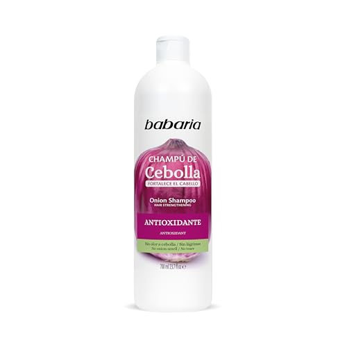 Babaria Onion Shampoo - Anti-Oxidant & Stimulating Hair Care 20 oz