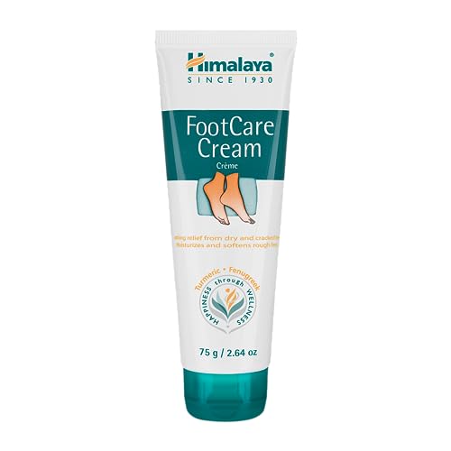 Himalaya FootCare Cream - Intense Moisturizing for Dry Feet & Cracked Heels, 2.64 oz