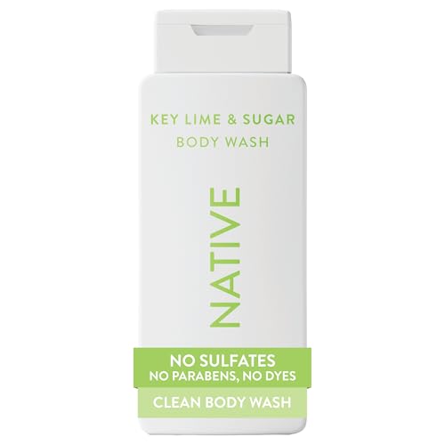 Native Body Wash with Key Lime & Sugar | Vegan, Sulfate-Free, 18 oz