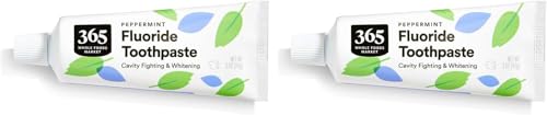 Fluoride Travel Toothpaste - Natural Mint, 3 oz (Pack of 2)