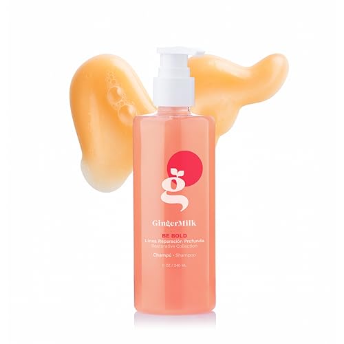 Be Bold Ginger Milk Intensive Repair Shampoo - 8 Fl Oz for Dry & Damaged Hair