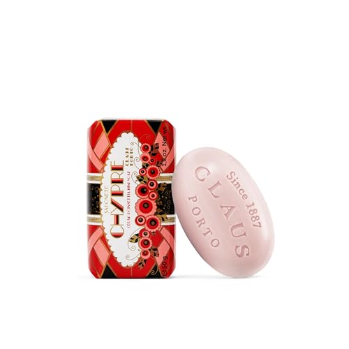 Claus Porto Chypre Cedar Poinsettia Mini Soap 1.7 oz