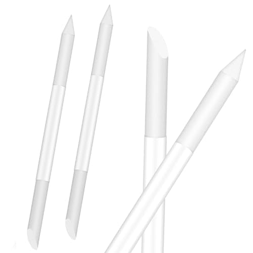 Glass Cuticle Pusher Tool Set - 2 Pcs Dual-Ended Nail Care