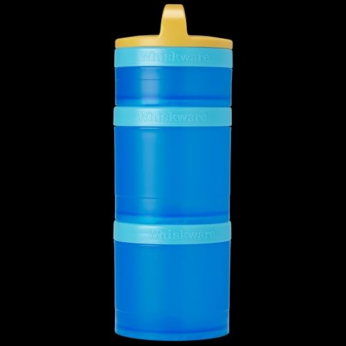 Whiskware Stackable Snack Containers for Kids - 3 Cup Set
