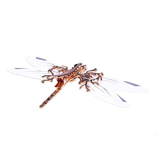 Canjoyn 3 Pcs Gold Tone Alligator Hair Clips with Pearl Accents