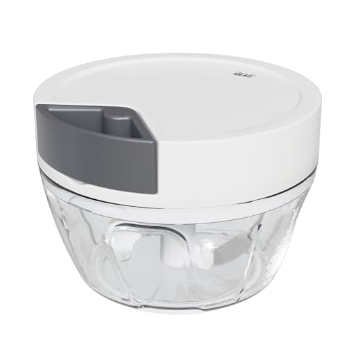 Glad Manual Pull Vegetable Chopper - Handheld Food Processor 13.5oz