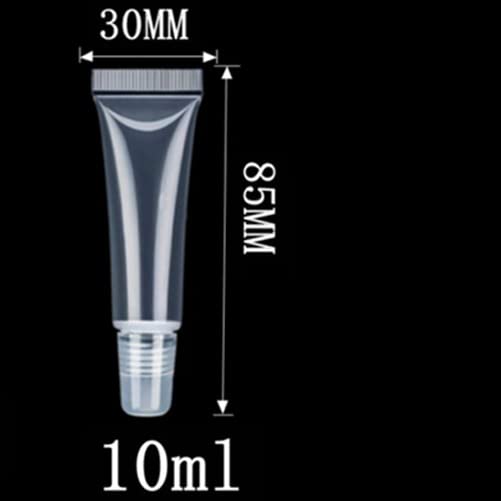 Empty Lip Gloss Balm Tubes Travel Toothpaste Container