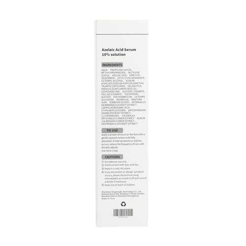 10% Azelaic Acid Serum for Acne, Rosacea & Redness Relief - 1.59oz
