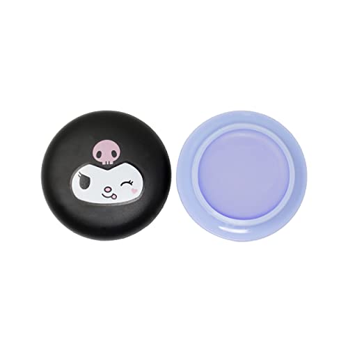 Kuromi Macaron Lip Balm - Blueberry Smoothie Flavor