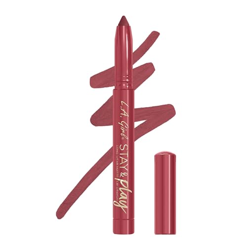 L.A. Girl Stay & Play Long-Wear Matte Lip Crayon - Promises
