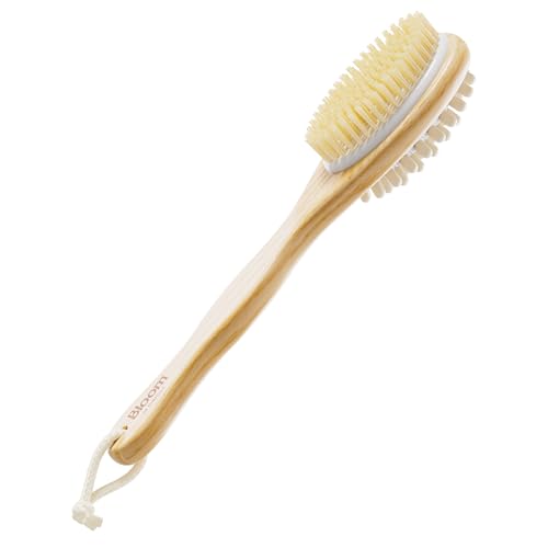Bloom 2-in-1 Long Handle Body Brush for Exfoliation and Massage