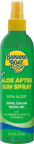 Banana Boat After Sun Aloe Vera Spray, 6 Fl Oz Cooling Skin Care