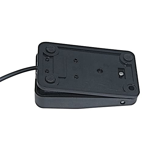 DOWEI Tattoo Foot Pedal Switch with 5ft Power Cord for Tattoo Machine & Power Supply