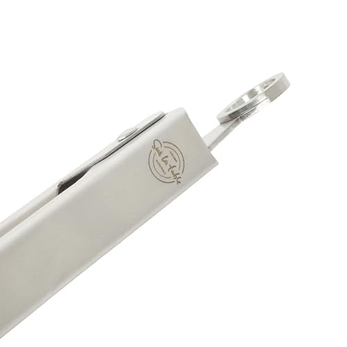 Sur La Table Stainless Steel Kitchen Tongs - 8.5 Inch Durable Cooking Tool