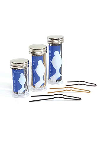 Capezio 3" Brown Heavyweight Hairpins for Dancers