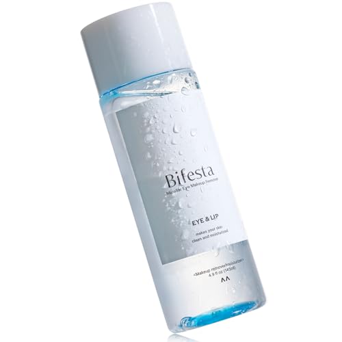 Bifesta Waterproof Eye & Lip Makeup Remover 145ml – Dual-Phase Fragrance-Free