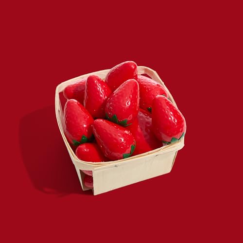 TONYMOLY Mini Fruit Lip Balm Set with Strawberry Extract & Shea Butter