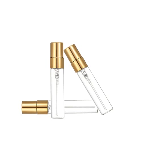 5ml Clear Glass Mini Spray Bottles - 20 Pack Refillable Perfume & Liquid Atomizers