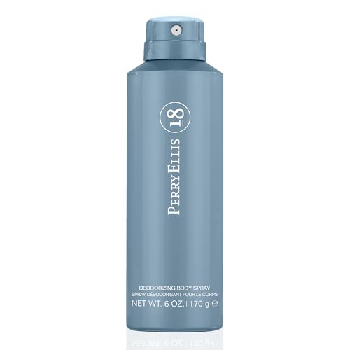 Perry Ellis 18 Men Body Spray - 6 Fl Oz Fresh Marine Scent