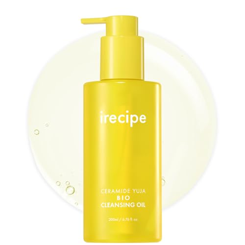 IRECIPE Ceramide Yuja Cleansing Oil – Deep Pore Makeup Remover (200ml)
