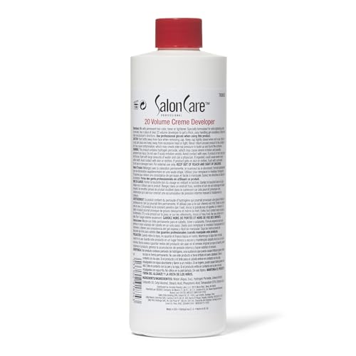 Salon Care 20 Volume Creme Developer - Stabilized Formula, 16 oz