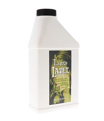 Liquid Latex SFX Makeup - 16oz Pint for Zombie Skin, Wounds, and Scars