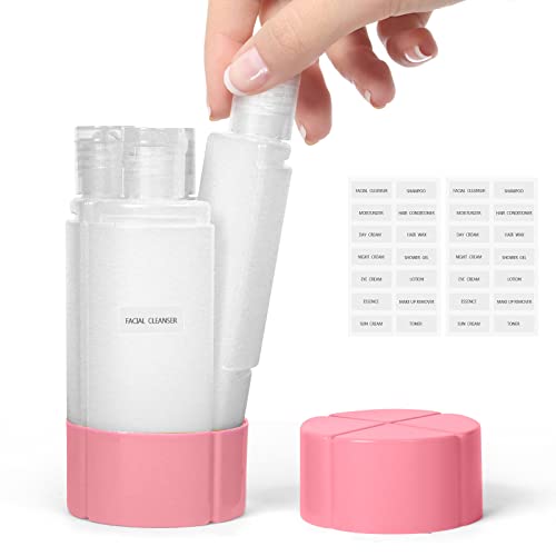 Olatay TSA Approved 4-in-1 Travel Bottle Set - 60ml Leak-Proof