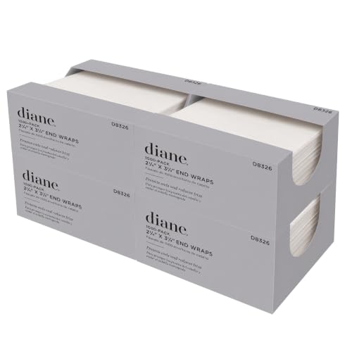 Diane Hair Perm End Wraps 2.25 x 3.25 in – 4,000 Count Professional Supply