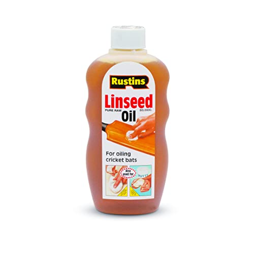 Rustins Raw Linseed Oil 300ml - Natural Wood Treatment & Lubricant
