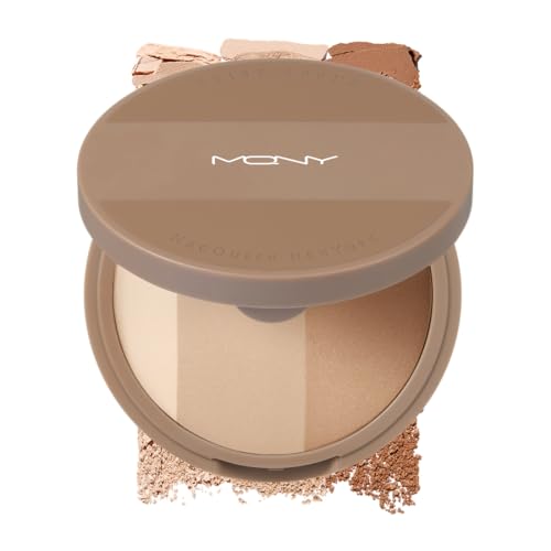 MACQUEEN NEWYORK Fake Up 3-Color Contour Palette - Beige Brown Shading